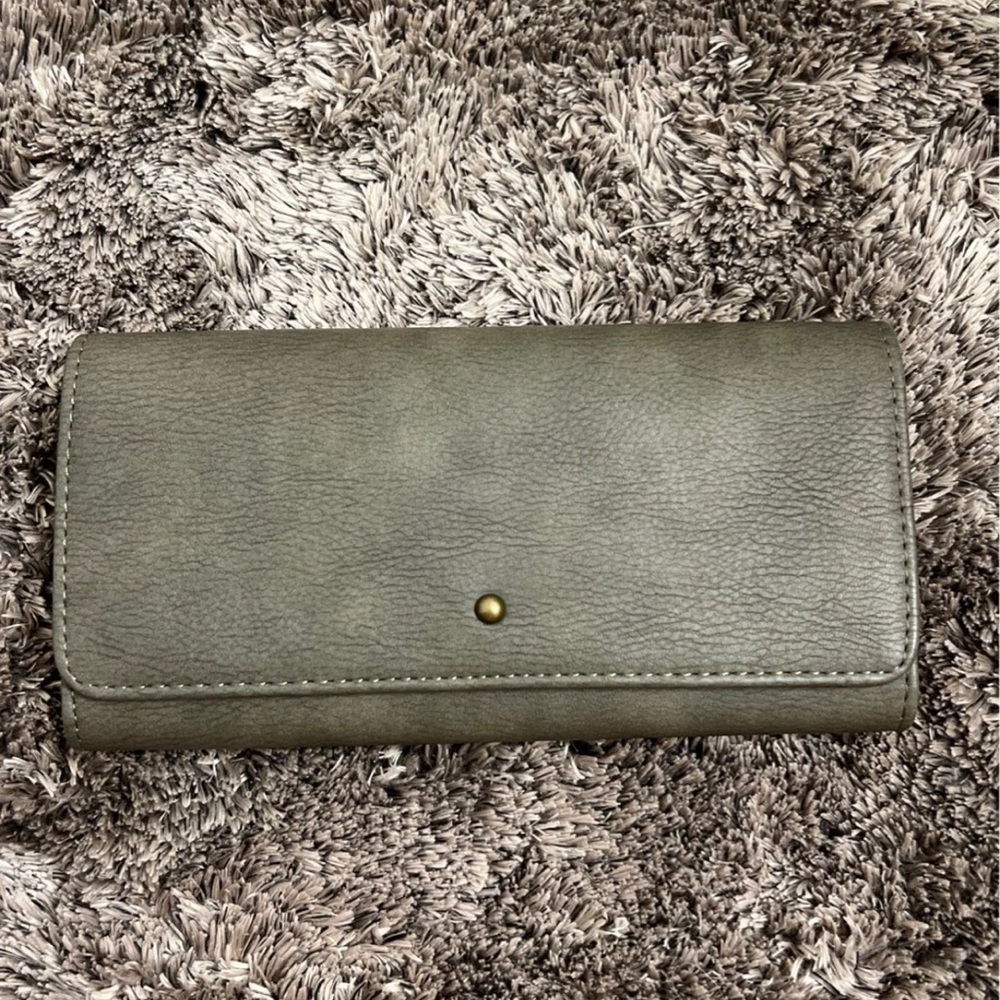 Olive green wallet